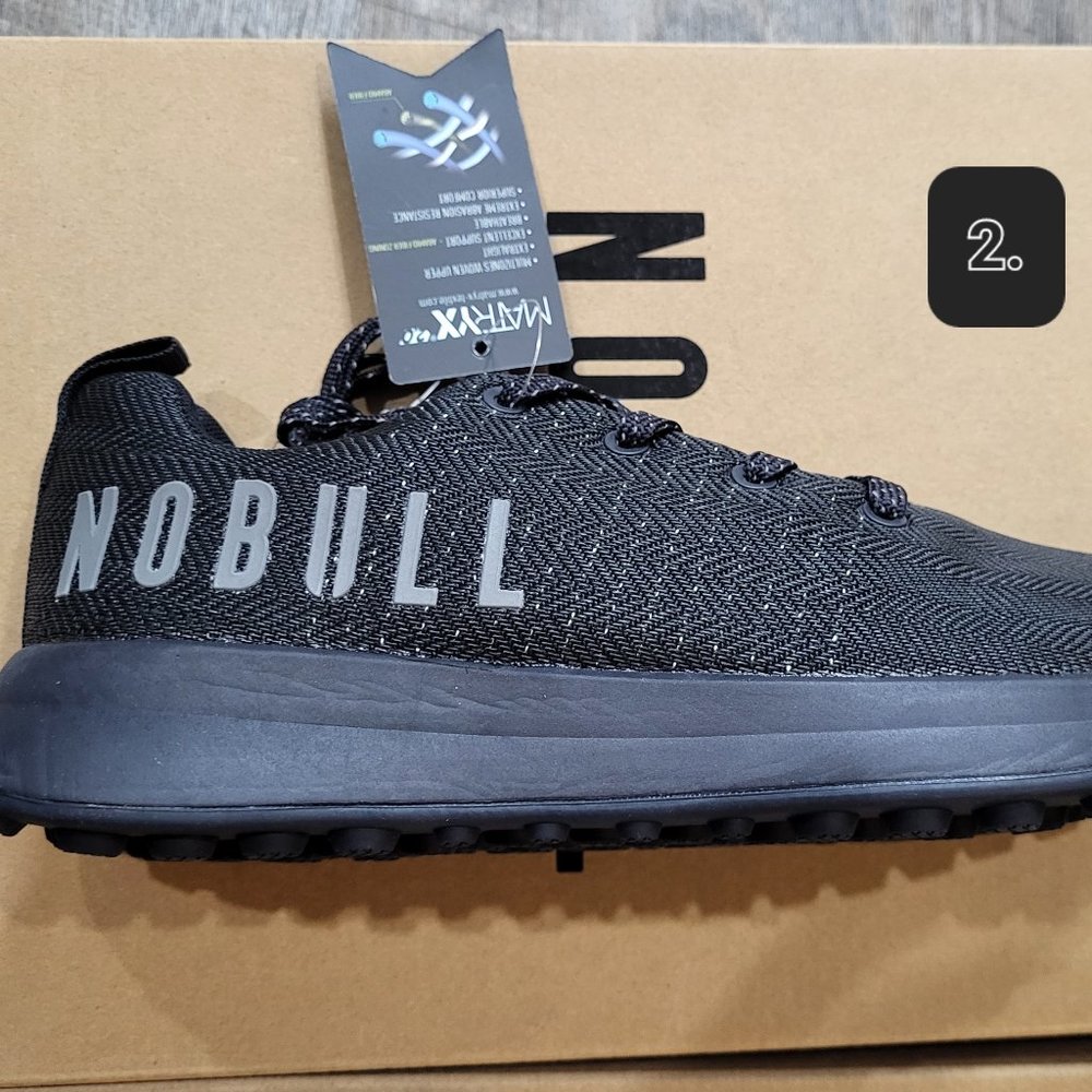 NOBULL Women's sz 6 matryx Golf Shoe Black NWT $90